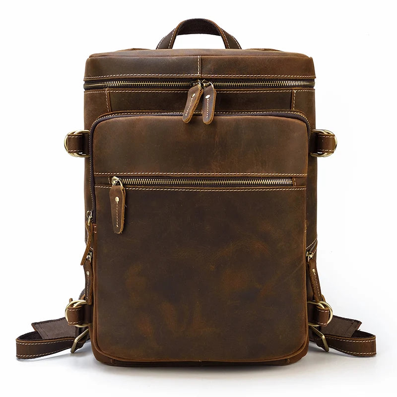 Vintage Genuine Leather Backpack
