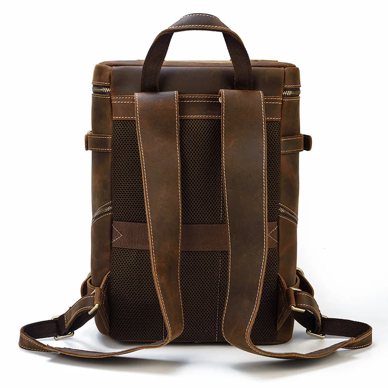 Vintage Genuine Leather Backpack