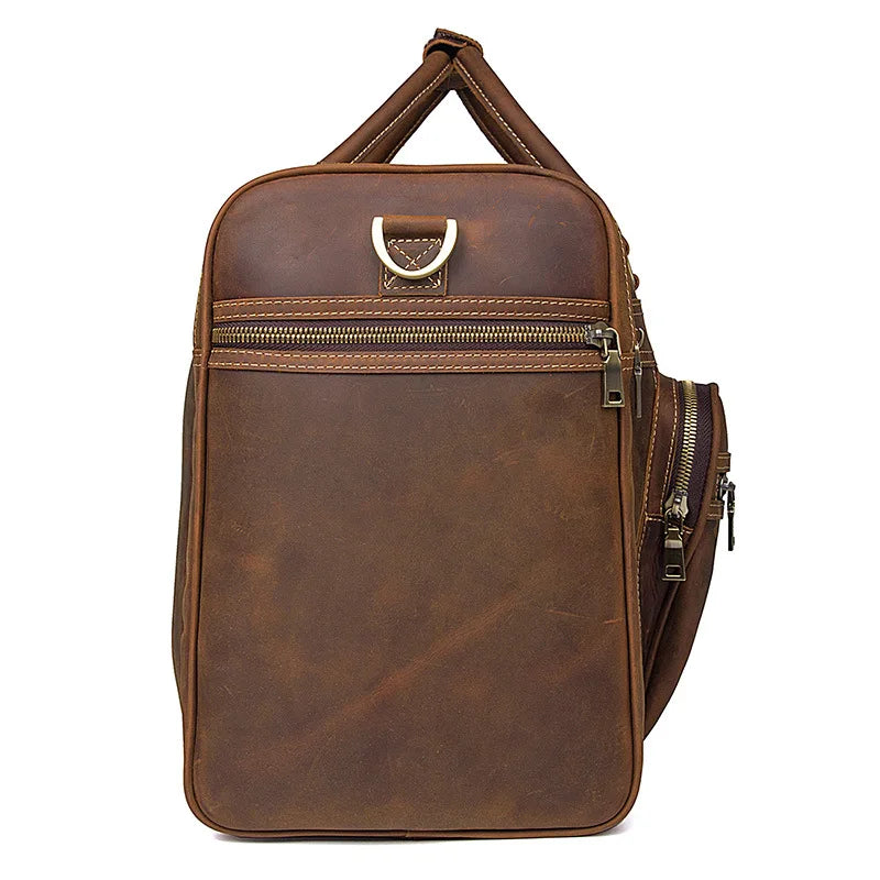 Genuine Leather Luggage Bag