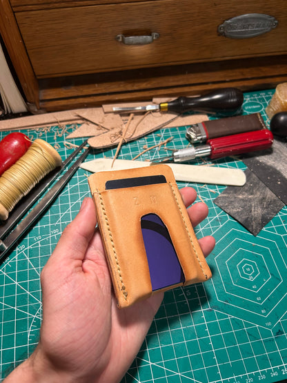 Hand made minimalistic wallet