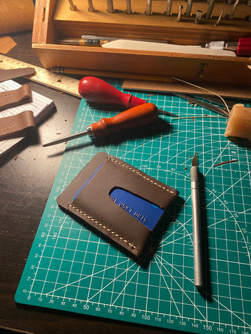 Hand made minimalistic wallet